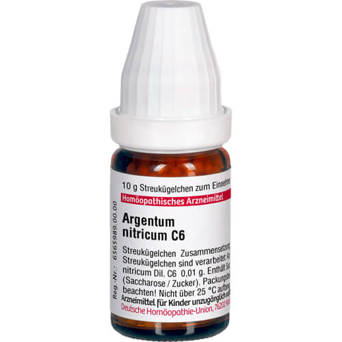 ARGENTUM NITRICUM C 6 Globuli