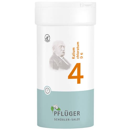 BIOCHEMIE Pflüger 4 Kalium chloratum D 6 Tabletten
