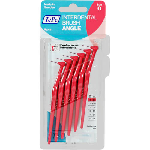 TEPE Angle Interdentalbürste 0,4mm pink