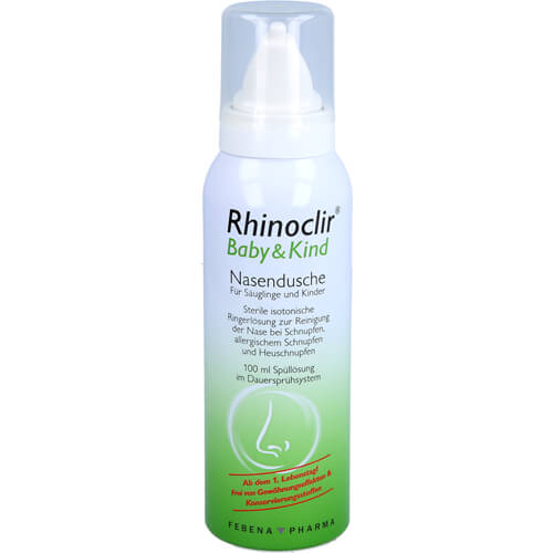 RHINOCLIR Baby & Kind Nasendusche Lösung
