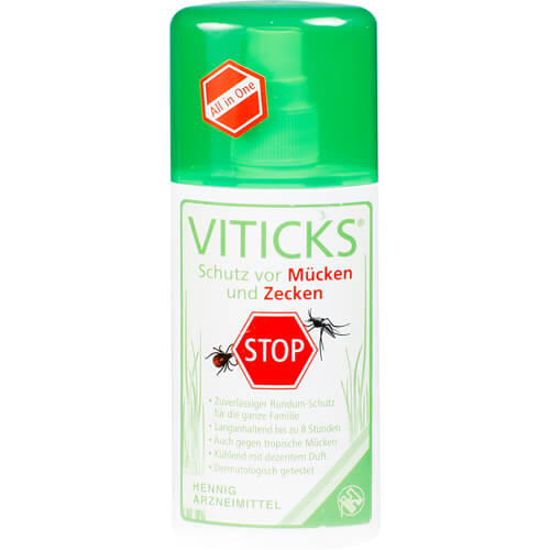 VITICKS Schutz vor Mücken u.Zecken Sprühflasche
