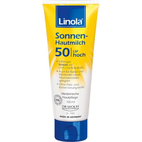 LINOLA Sonnen-Hautmilch LSF 50